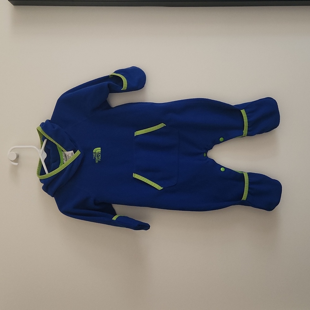 North Face Fleece Onesie